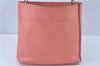 Authentic FENDI Selleria Shoulder Hand Bag Purse Leather Pink J7228