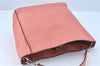 Authentic FENDI Selleria Shoulder Hand Bag Purse Leather Pink J7228