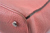 Authentic FENDI Selleria Shoulder Hand Bag Purse Leather Pink J7228