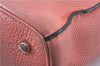 Authentic FENDI Selleria Shoulder Hand Bag Purse Leather Pink J7228