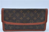 Auth Louis Vuitton Monogram Pochette Dame PM Clutch Hand Bag M51812 LV J7234