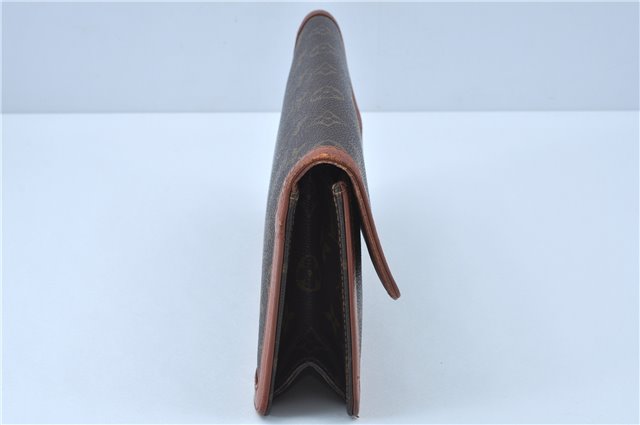 Auth Louis Vuitton Monogram Pochette Dame PM Clutch Hand Bag M51812 LV J7234