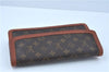 Auth Louis Vuitton Monogram Pochette Dame PM Clutch Hand Bag M51812 LV J7234