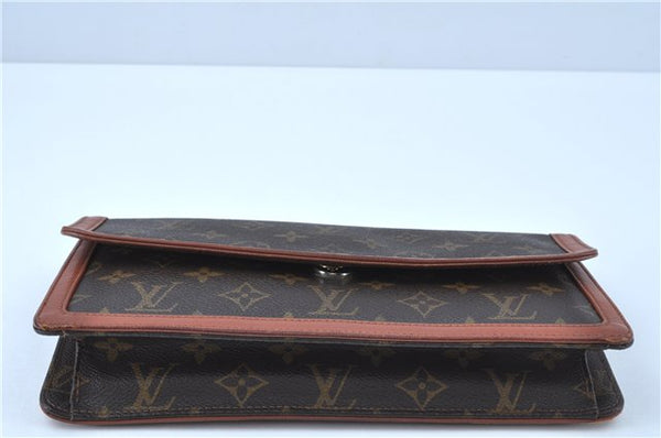 Auth Louis Vuitton Monogram Pochette Dame PM Clutch Hand Bag M51812 LV J7234