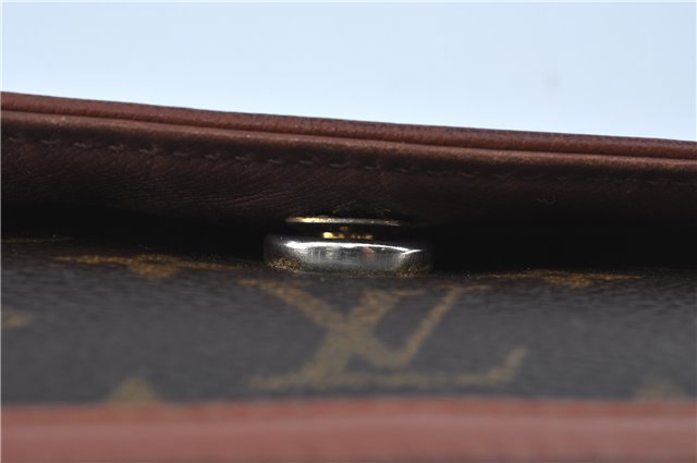 Auth Louis Vuitton Monogram Pochette Dame PM Clutch Hand Bag M51812 LV J7234