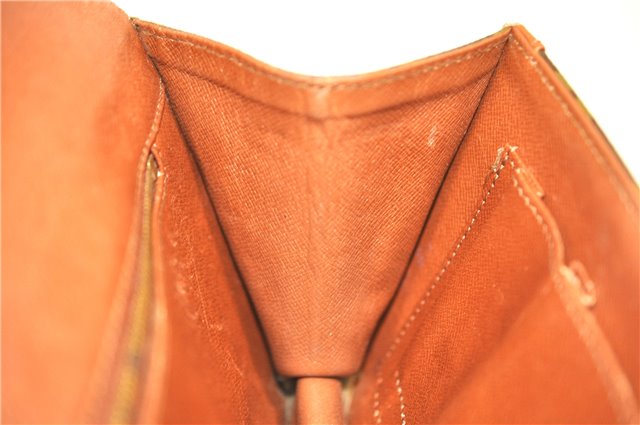 Auth Louis Vuitton Monogram Pochette Dame PM Clutch Hand Bag M51812 LV J7234