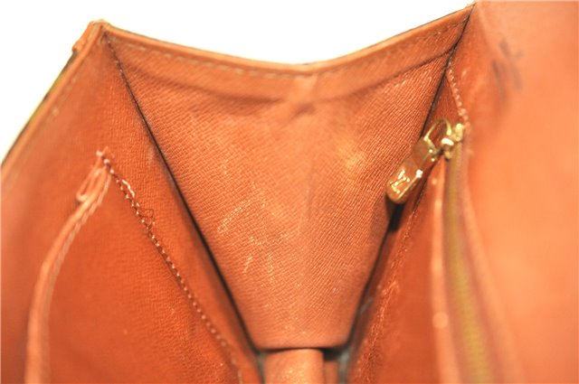 Auth Louis Vuitton Monogram Pochette Dame PM Clutch Hand Bag M51812 LV J7234