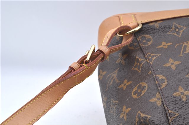 Authentic Louis Vuitton Monogram Montsouris MM Backpack M51136 LV J7245