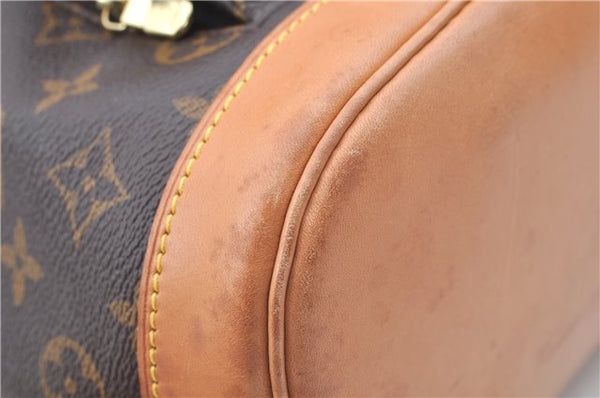 Authentic Louis Vuitton Monogram Montsouris MM Backpack M51136 LV J7245