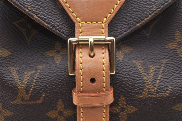 Authentic Louis Vuitton Monogram Montsouris MM Backpack M51136 LV J7245