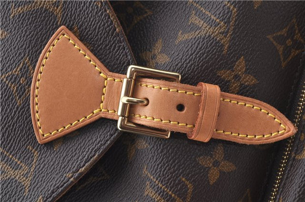 Authentic Louis Vuitton Monogram Montsouris MM Backpack M51136 LV J7245