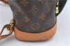 Authentic Louis Vuitton Monogram Montsouris MM Backpack M51136 LV J7245
