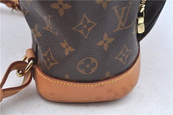 Authentic Louis Vuitton Monogram Montsouris MM Backpack M51136 LV J7245