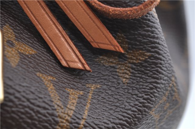 Authentic Louis Vuitton Monogram Montsouris MM Backpack M51136 LV J7245