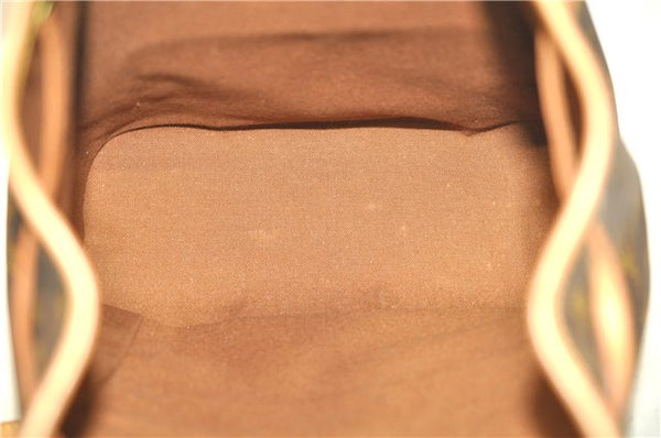 Authentic Louis Vuitton Monogram Montsouris MM Backpack M51136 LV J7245