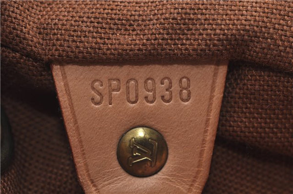 Authentic Louis Vuitton Monogram Montsouris MM Backpack M51136 LV J7245