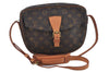 Authentic Louis Vuitton Monogram Jeune Fille MM M51226 Shoulder Cross Bag J7257