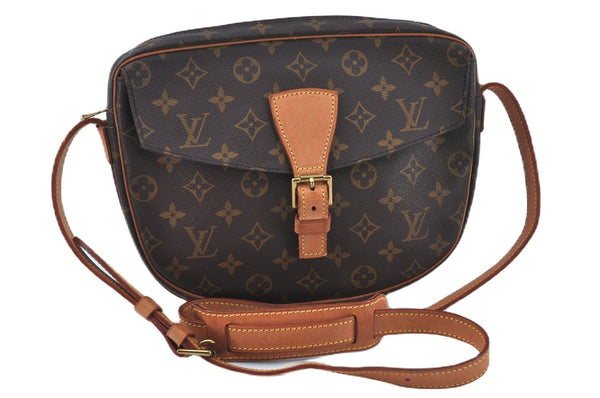 Authentic Louis Vuitton Monogram Jeune Fille MM M51226 Shoulder Cross Bag J7257