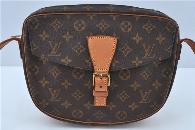 Authentic Louis Vuitton Monogram Jeune Fille MM M51226 Shoulder Cross Bag J7257