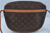 Authentic Louis Vuitton Monogram Jeune Fille MM M51226 Shoulder Cross Bag J7257