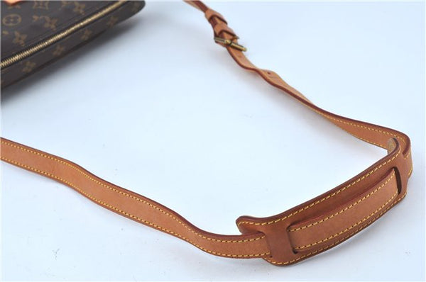 Authentic Louis Vuitton Monogram Jeune Fille MM M51226 Shoulder Cross Bag J7257