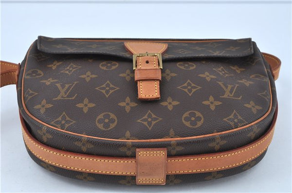 Authentic Louis Vuitton Monogram Jeune Fille MM M51226 Shoulder Cross Bag J7257