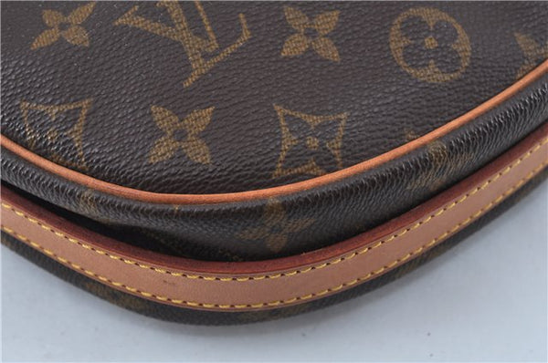 Authentic Louis Vuitton Monogram Jeune Fille MM M51226 Shoulder Cross Bag J7257