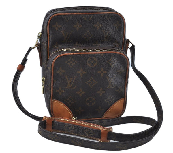 Authentic Louis Vuitton Monogram Amazone Shoulder Cross Body Bag M45236 LV J7260