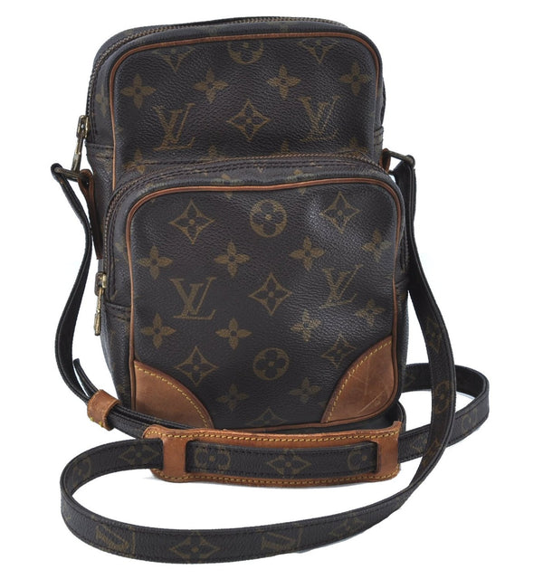 Authentic Louis Vuitton Monogram Amazone Shoulder Cross Body Bag M45236 LV J7279