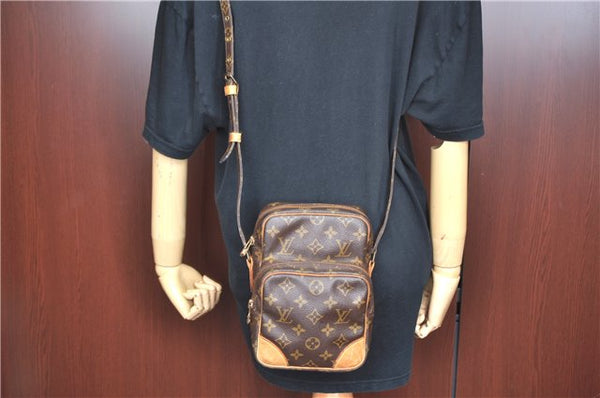Authentic Louis Vuitton Monogram Amazone Shoulder Cross Body Bag M45236 LV J7279
