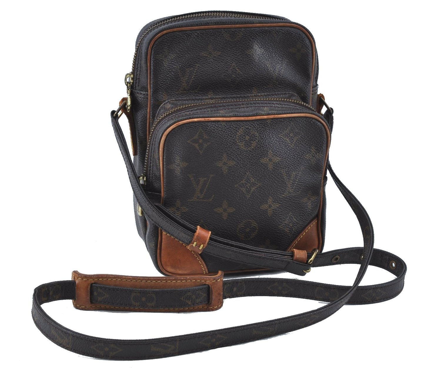 Authentic Louis Vuitton Monogram Amazone Shoulder Cross Body Bag M45236 LV J7280