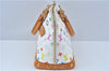 Auth Louis Vuitton Monogram Multicolor Alma PM Hand Bag White M92647 LV J7306