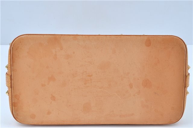 Auth Louis Vuitton Monogram Multicolor Alma PM Hand Bag White M92647 LV J7306