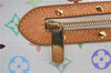 Auth Louis Vuitton Monogram Multicolor Alma PM Hand Bag White M92647 LV J7306