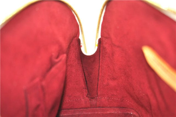 Auth Louis Vuitton Monogram Multicolor Alma PM Hand Bag White M92647 LV J7306