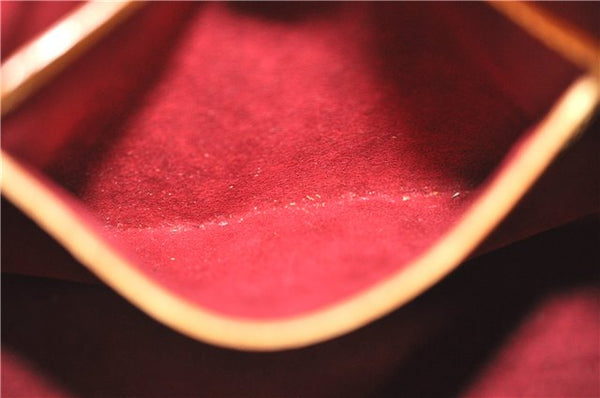 Auth Louis Vuitton Monogram Multicolor Alma PM Hand Bag White M92647 LV J7306