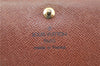 Auth Louis Vuitton Monogram Porte Monnaie Billets Tresor Wallet M61730 LV J7320