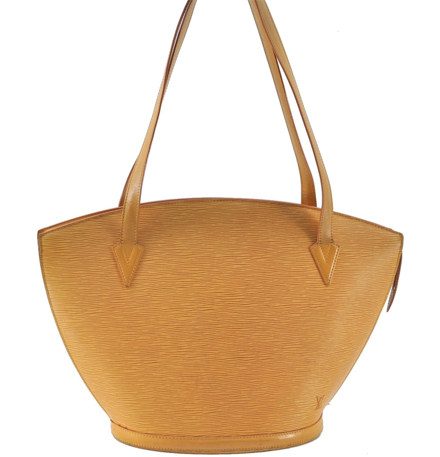 Auth Louis Vuitton Epi Saint Jacques Shopping Shoulder Bag M52269 Yellow J7325