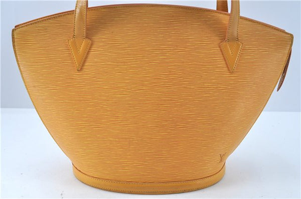 Auth Louis Vuitton Epi Saint Jacques Shopping Shoulder Bag M52269 Yellow J7325