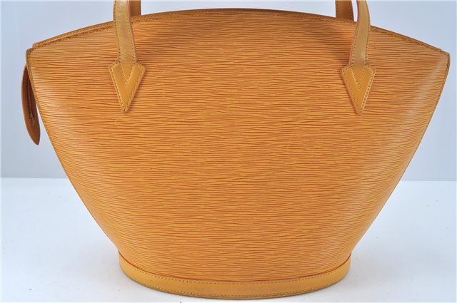 Auth Louis Vuitton Epi Saint Jacques Shopping Shoulder Bag M52269 Yellow J7325