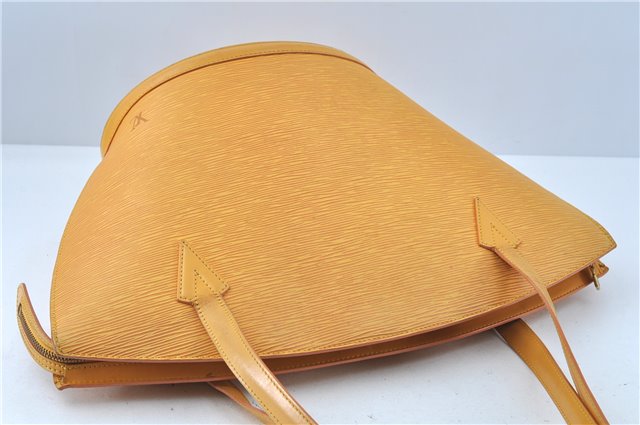 Auth Louis Vuitton Epi Saint Jacques Shopping Shoulder Bag M52269 Yellow J7325