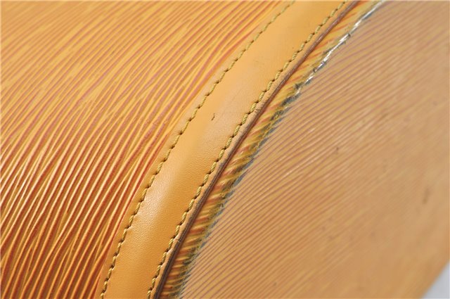 Auth Louis Vuitton Epi Saint Jacques Shopping Shoulder Bag M52269 Yellow J7325