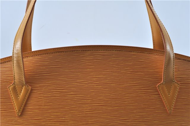Auth Louis Vuitton Epi Saint Jacques Shopping Shoulder Bag M52269 Yellow J7325