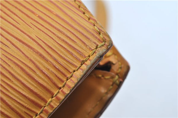 Auth Louis Vuitton Epi Saint Jacques Shopping Shoulder Bag M52269 Yellow J7325