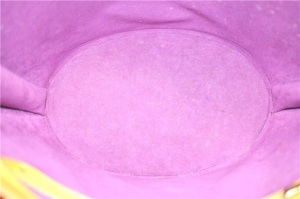 Auth Louis Vuitton Epi Saint Jacques Shopping Shoulder Bag M52269 Yellow J7325