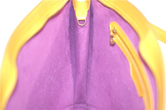 Auth Louis Vuitton Epi Saint Jacques Shopping Shoulder Bag M52269 Yellow J7325