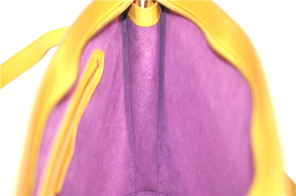 Auth Louis Vuitton Epi Saint Jacques Shopping Shoulder Bag M52269 Yellow J7325