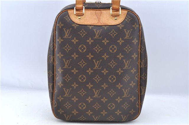 Authentic Louis Vuitton Monogram Excursion Hand Bag M41450 LV J7354