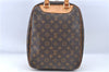 Authentic Louis Vuitton Monogram Excursion Hand Bag M41450 LV J7354