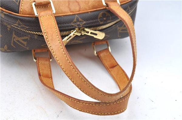 Authentic Louis Vuitton Monogram Excursion Hand Bag M41450 LV J7354